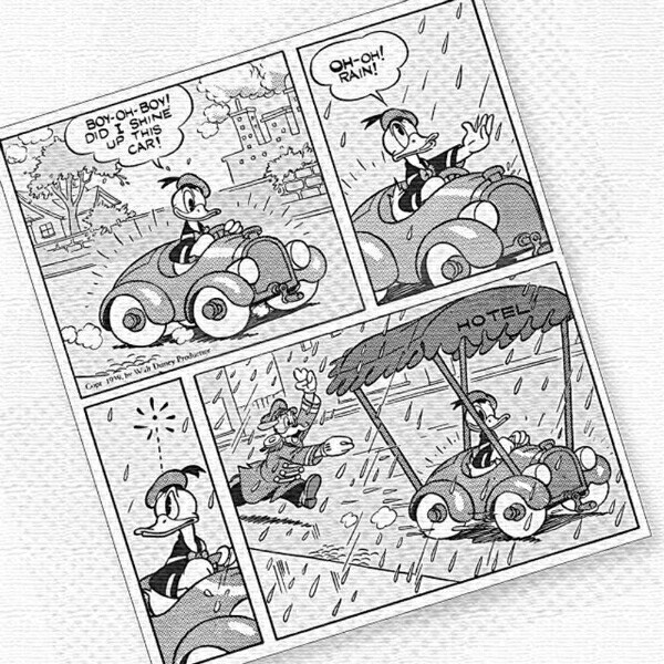 ディズニー  ドナルド  アートパネル インテリア Disney  日本製(PWD)(PWD)