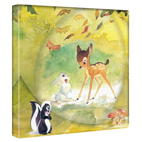 ディズニー  バンビ アートパネル インテリア Disney  日本製