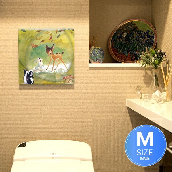 ディズニー  バンビ アートパネル インテリア Disney  日本製