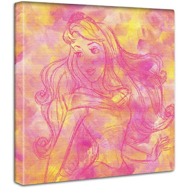 ディズニー  オーロラ姫 プリンセス マレフィセント アートパネル インテリア Disney  日本製(PWD)(PWD)