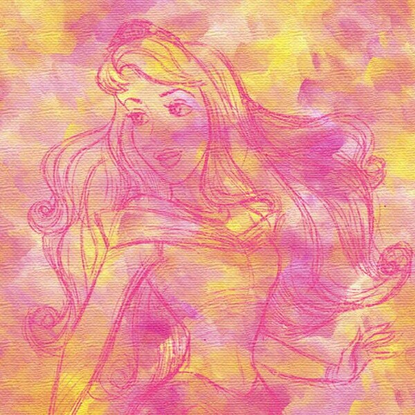 ディズニー  オーロラ姫 プリンセス マレフィセント アートパネル インテリア Disney  日本製(PWD)(PWD)