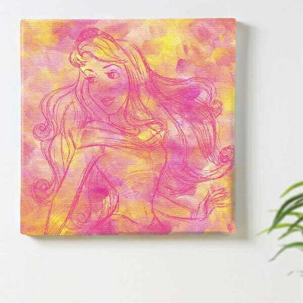 ディズニー  オーロラ姫 プリンセス マレフィセント アートパネル インテリア Disney  日本製(PWD)(PWD)