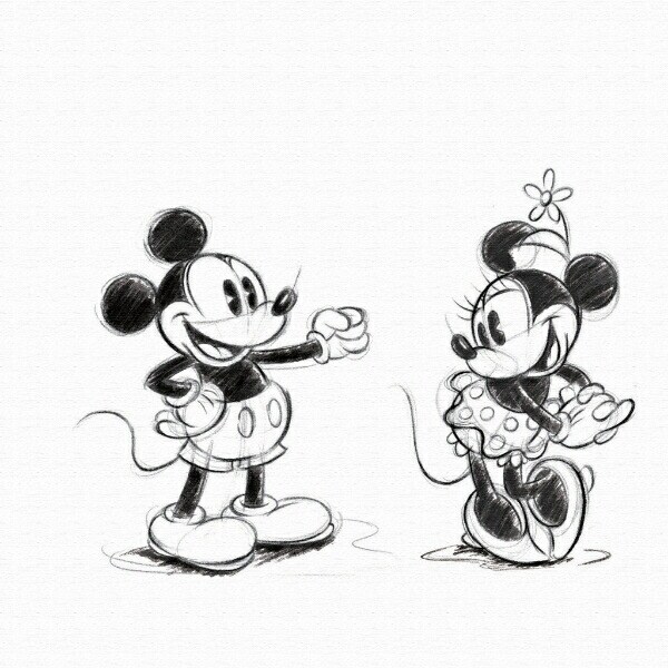 ディズニー ミッキーマウス IKEBANA ミニーマウス 一輪挿し 花瓶 アートパネル インテリア Disney 日本製