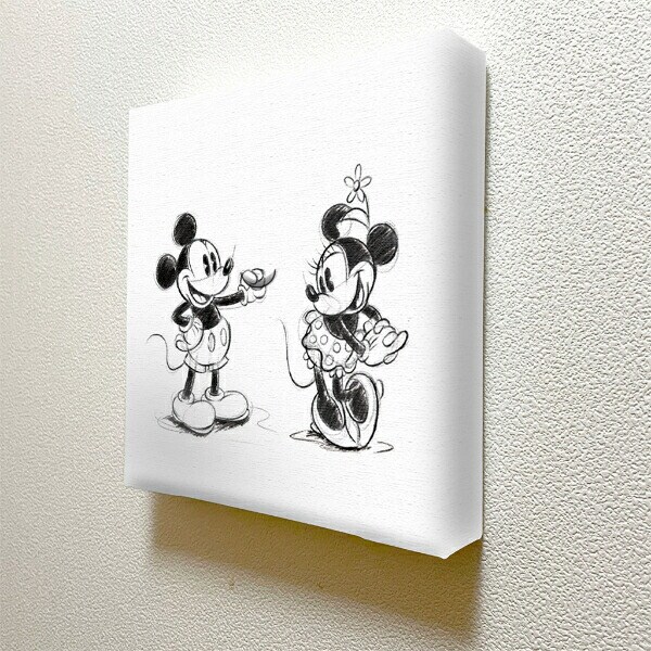 ディズニー ミッキーマウス IKEBANA ミニーマウス 一輪挿し 花瓶 アートパネル インテリア Disney 日本製