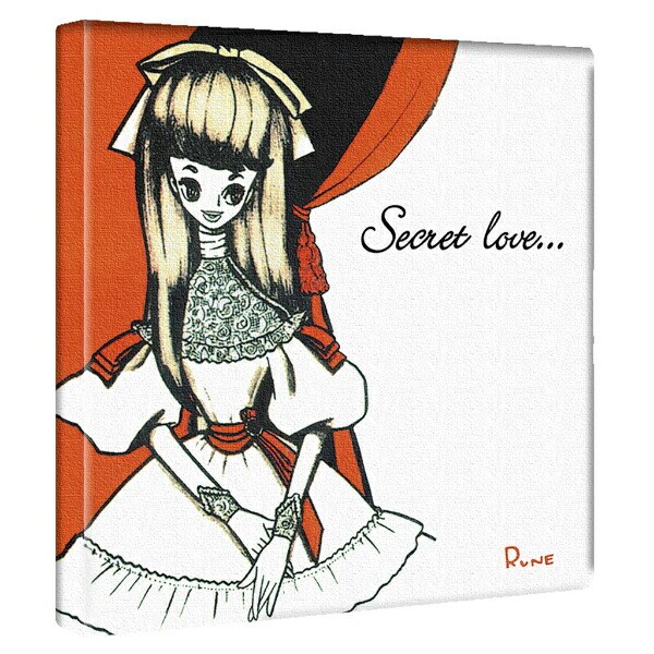 内藤ルネ キャンバスアート ジジ インテリア アートパネル