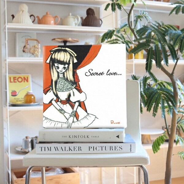 内藤ルネ キャンバスアート ジジ インテリア アートパネル