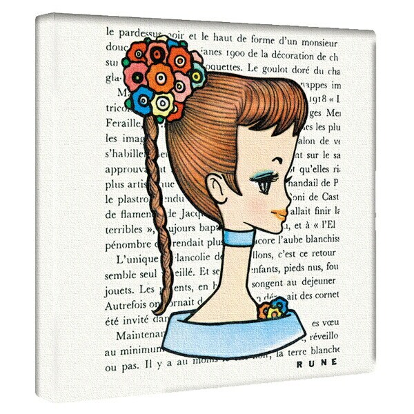 内藤ルネ キャンバスアート MODEL インテリア アートパネル