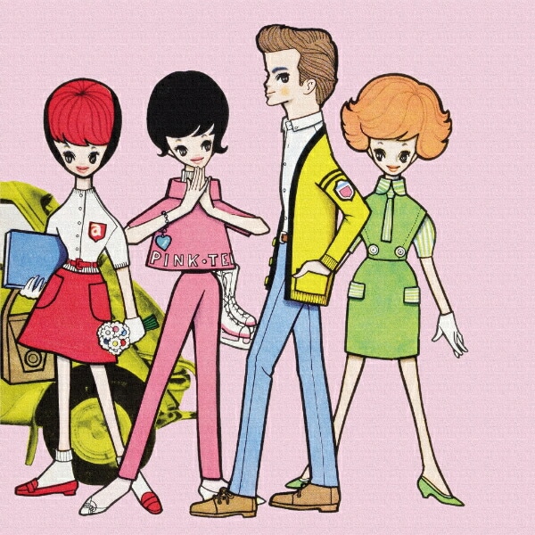 内藤ルネ キャンバスアート ドリーミィ・ジェネレーションA インテリア アートパネル