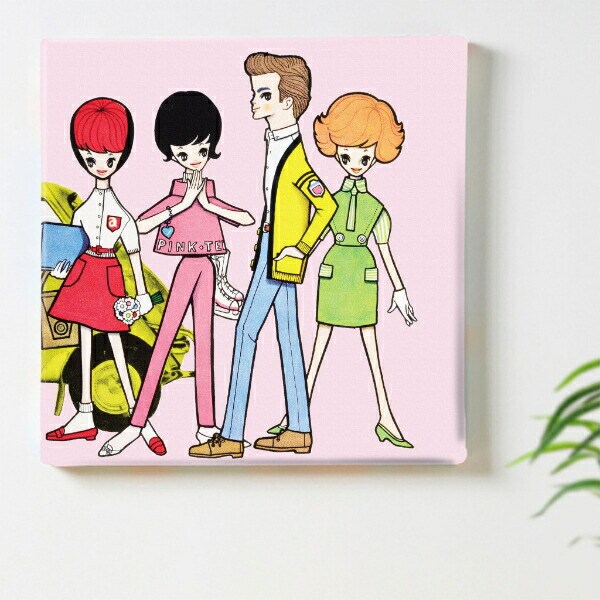 内藤ルネ キャンバスアート ドリーミィ・ジェネレーションA インテリア アートパネル