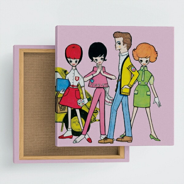 内藤ルネ キャンバスアート ドリーミィ・ジェネレーションA インテリア アートパネル