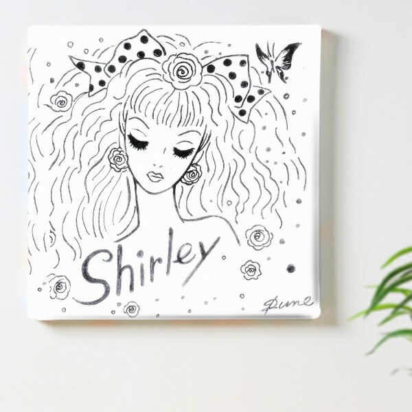 内藤ルネ キャンバスアート Sirley インテリア アートパネル