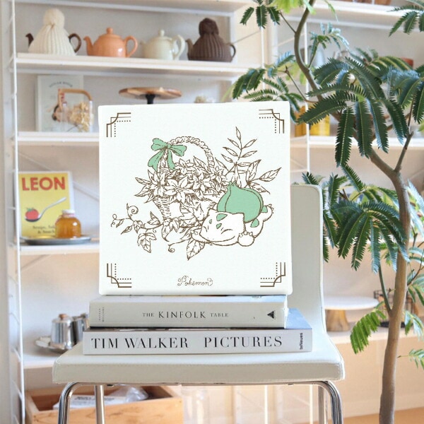 ポケットモンスター フシギダネ アートパネル  ボタニカル インテリア ポケモン 日本製