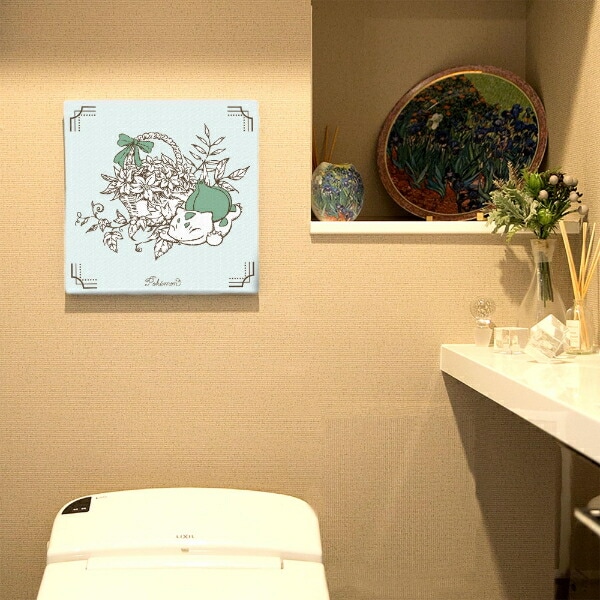 ポケットモンスター フシギダネ アートパネル  ボタニカル インテリア ポケモン 日本製