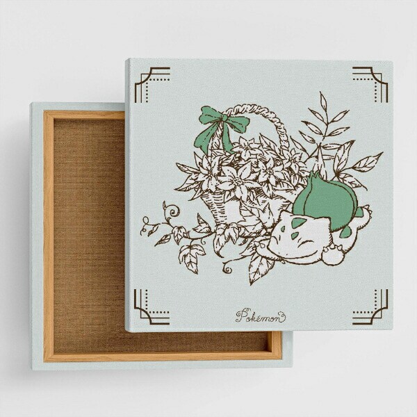 ポケットモンスター フシギダネ アートパネル  ボタニカル インテリア ポケモン 日本製
