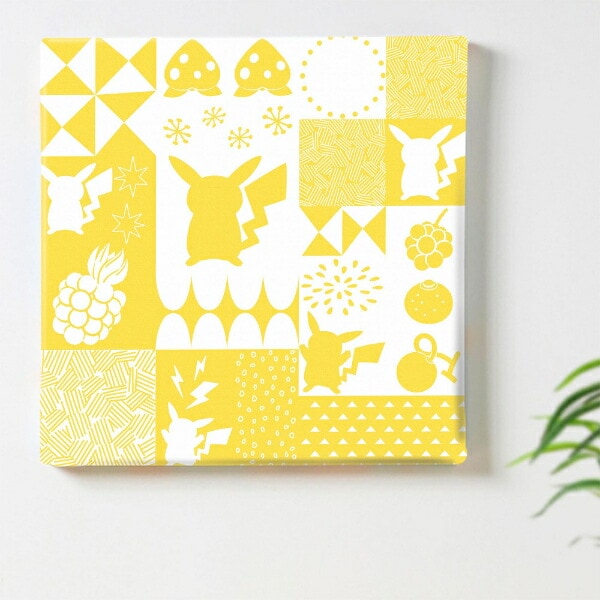 ポケットモンスター ピカチュウ アートパネル  北欧 インテリア ポケモン 日本製