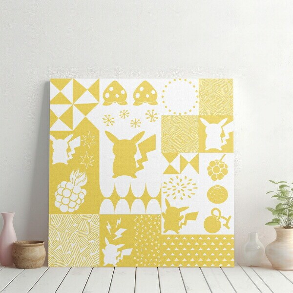 ポケットモンスター ピカチュウ アートパネル  北欧 インテリア ポケモン 日本製