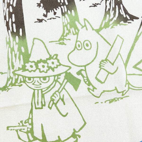 ムーミン 注染手ぬぐい(ひとしごと) タオル 日本製 MOOMIN