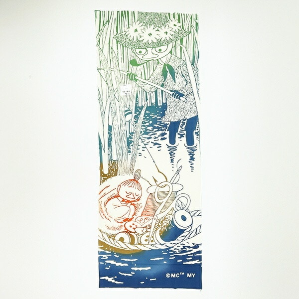 ムーミン 注染手ぬぐい(スナフキン&リトルミイ) タオル 日本製 MOOMIN