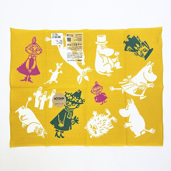 ムーミン ムーミンフレンズ 注染のハンカチ MOOMIN
