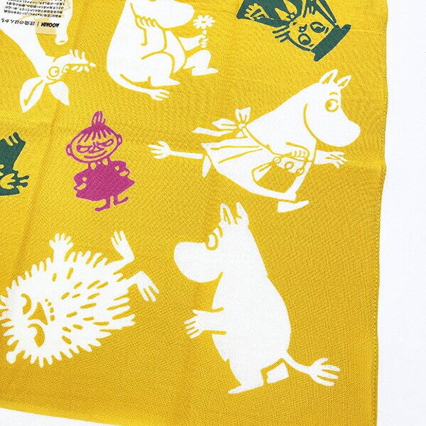 ムーミン ムーミンフレンズ 注染のハンカチ MOOMIN