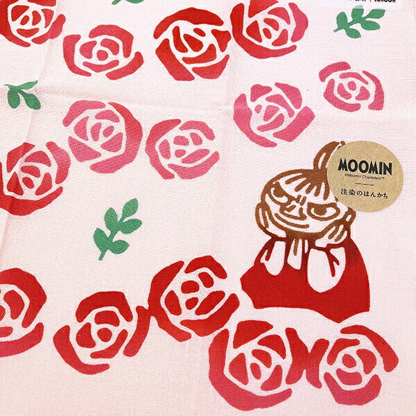 ムーミン リトルミイローズ 注染のハンカチ MOOMIN
