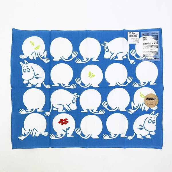 ムーミン おしり 注染のハンカチ MOOMIN