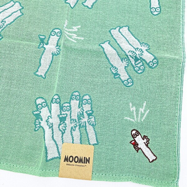 ムーミン ニョロニョロ 三重ガーゼハンカチ MOOMIN