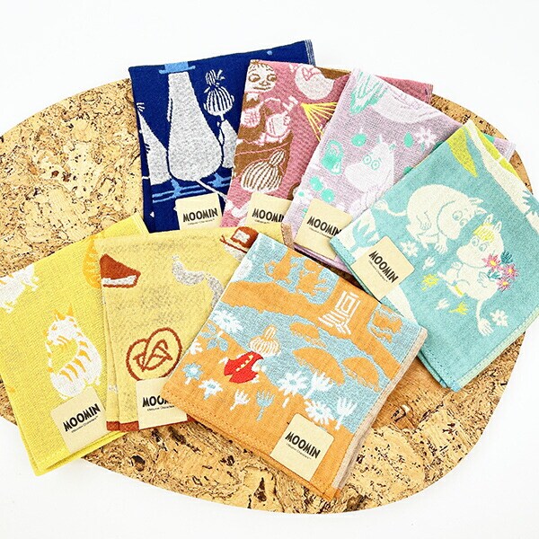 ムーミン いたずら 三重ガーゼハンカチ
