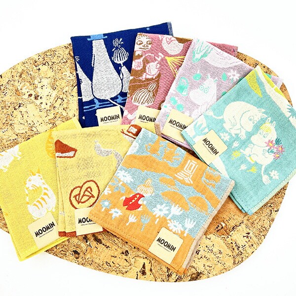 ムーミン お家へ帰ろう 三重ガーゼハンカチ