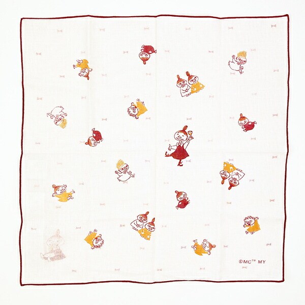 ムーミン リボンドット リバーシブルランチクロス