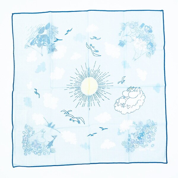 ムーミン Sunny day リバーシブルランチクロス