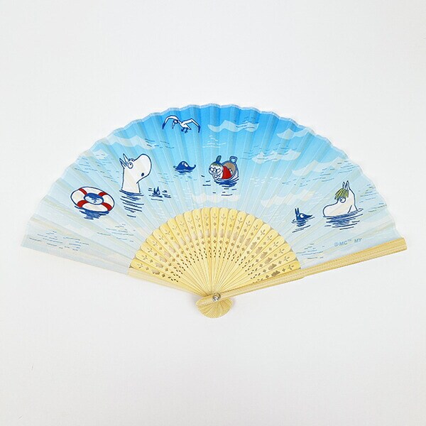 ムーミン 海水浴 扇子 せんす MOOMIN