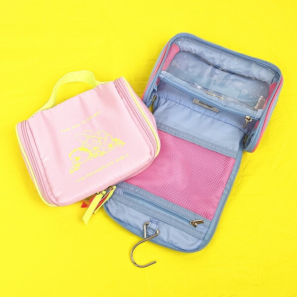 パワーパフガールズ ハンギングポーチ ピンク 洗面所 旅行 ジム