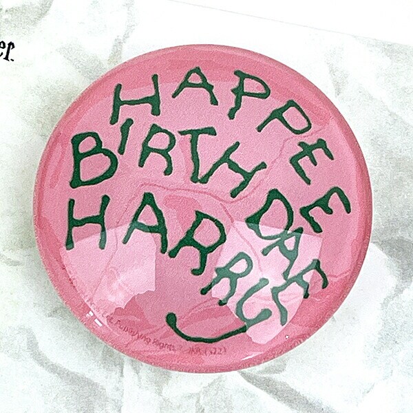 ハリーポッター バースデーケーキ クリスタルマグネット