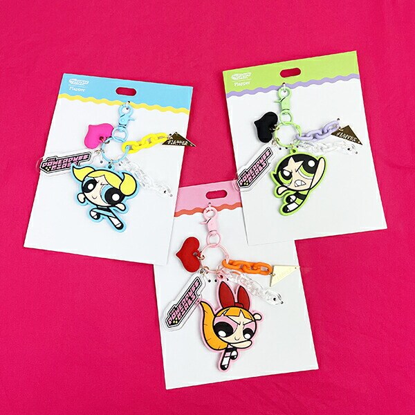 パワーパフガールズ バブルス ジャラジャラチャーム パワパフ Power puff Girls