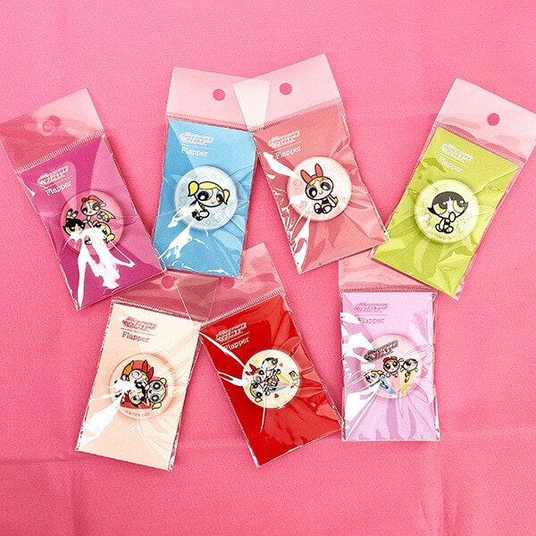 パワーパフガールズ バブルス クリスタルマグネット (ライトブルー) 文具 日本製 FLAPPER