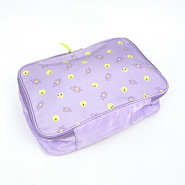 ルーニーテューンズ トゥイーティー 総柄ウェアケース パープル トラベルグッズ 旅行 Flapper