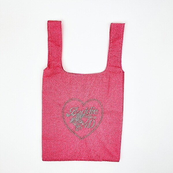 パワーパフガールズ ブロッサム キラキラトートバッグ ピンク パワパフ