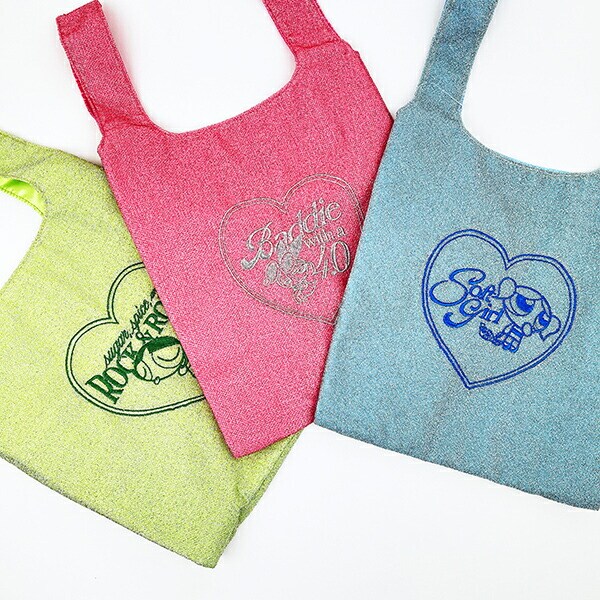 パワーパフガールズ ブロッサム キラキラトートバッグ ピンク パワパフ