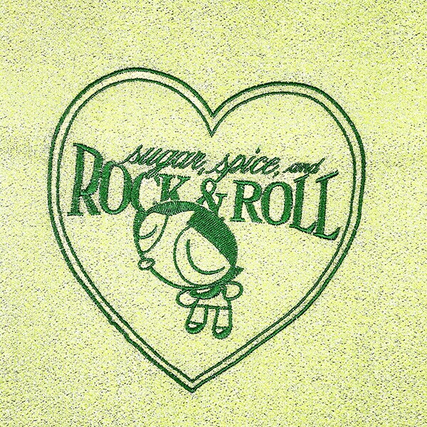 パワーパフガールズ バターカップ キラキラトートバッグ グリーン パワパフ