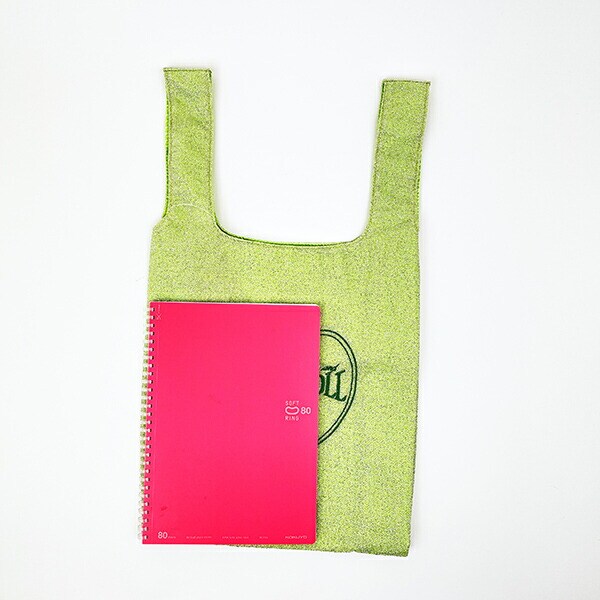 パワーパフガールズ バターカップ キラキラトートバッグ グリーン パワパフ