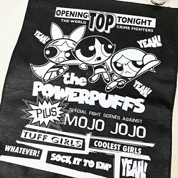 パワーパフガールズ×Flapper キャンバストートバッグ パワパフ