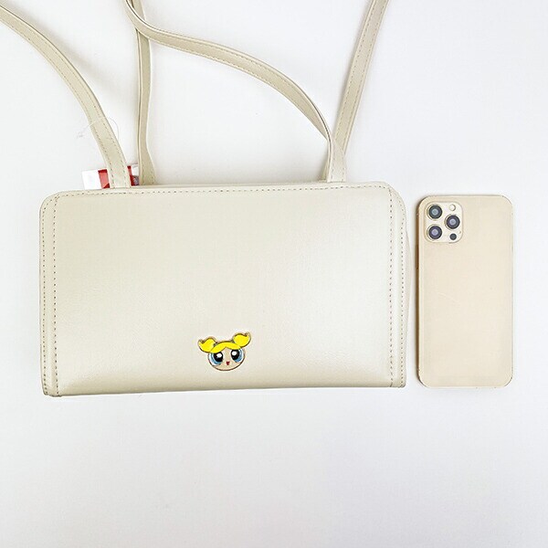 パワーパフガールズ バブルス エポショルダーバッグ アイボリー パワパフ