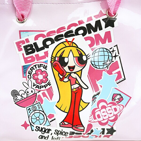 パワーパフガールズ ブロッサム ショッパートートバッグ (ピンク) パワパフ