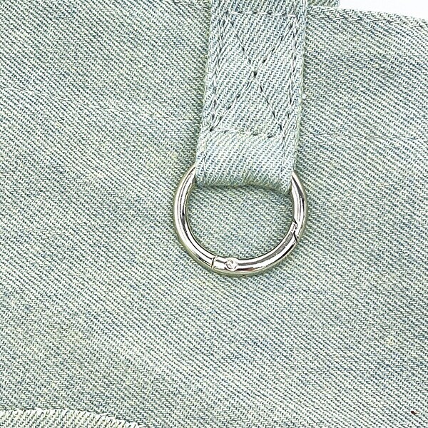 パワーパフガールズ ビッグハートワッペントートバッグ サックス パワパフ