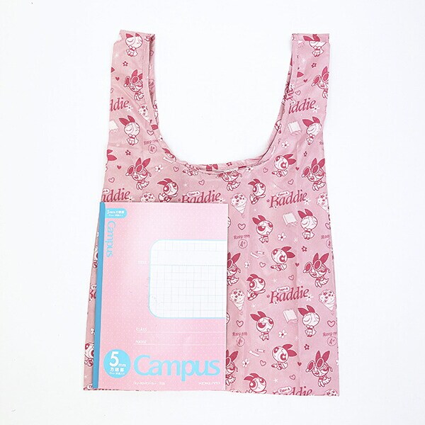 パワーパフガールズ ブロッサム エコバッグ ピンク パワパフ