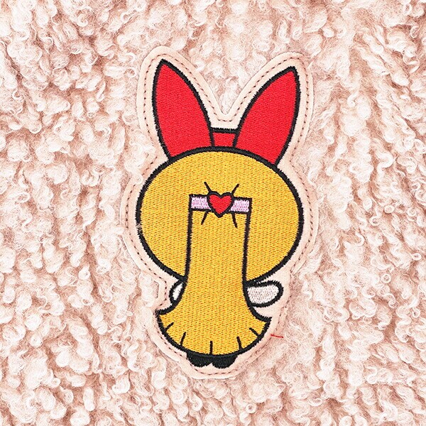 パワーパフガールズ ブロッサム ふわふわトートバッグ ピンク パワパフ