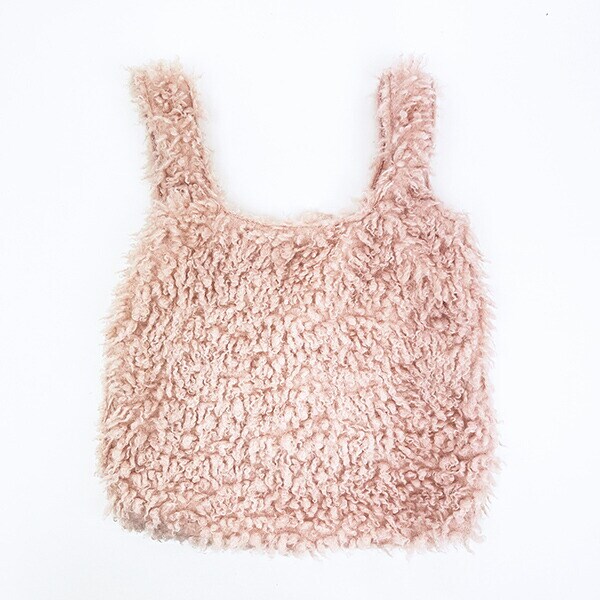 パワーパフガールズ ブロッサム ふわふわトートバッグ ピンク パワパフ