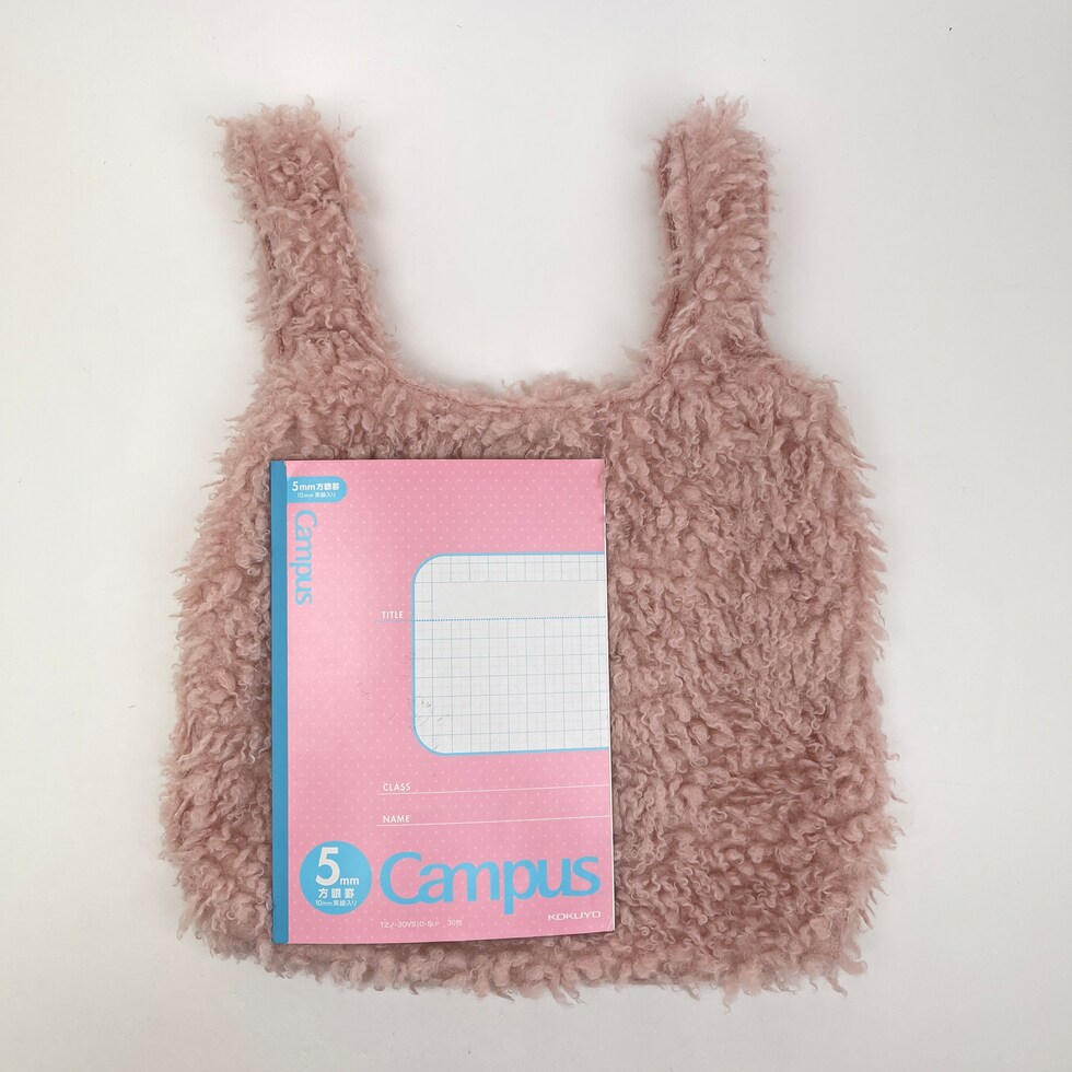 パワーパフガールズ ブロッサム ふわふわトートバッグ ピンク パワパフ