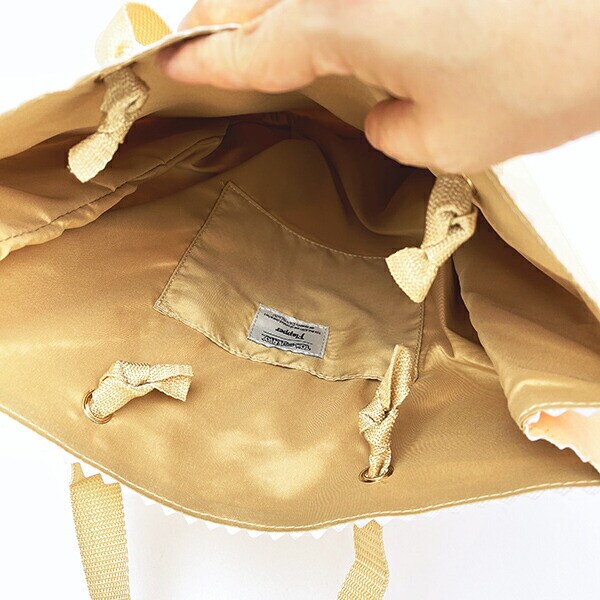 トムとジェリー レトロポスター トートバッグ ベージュ